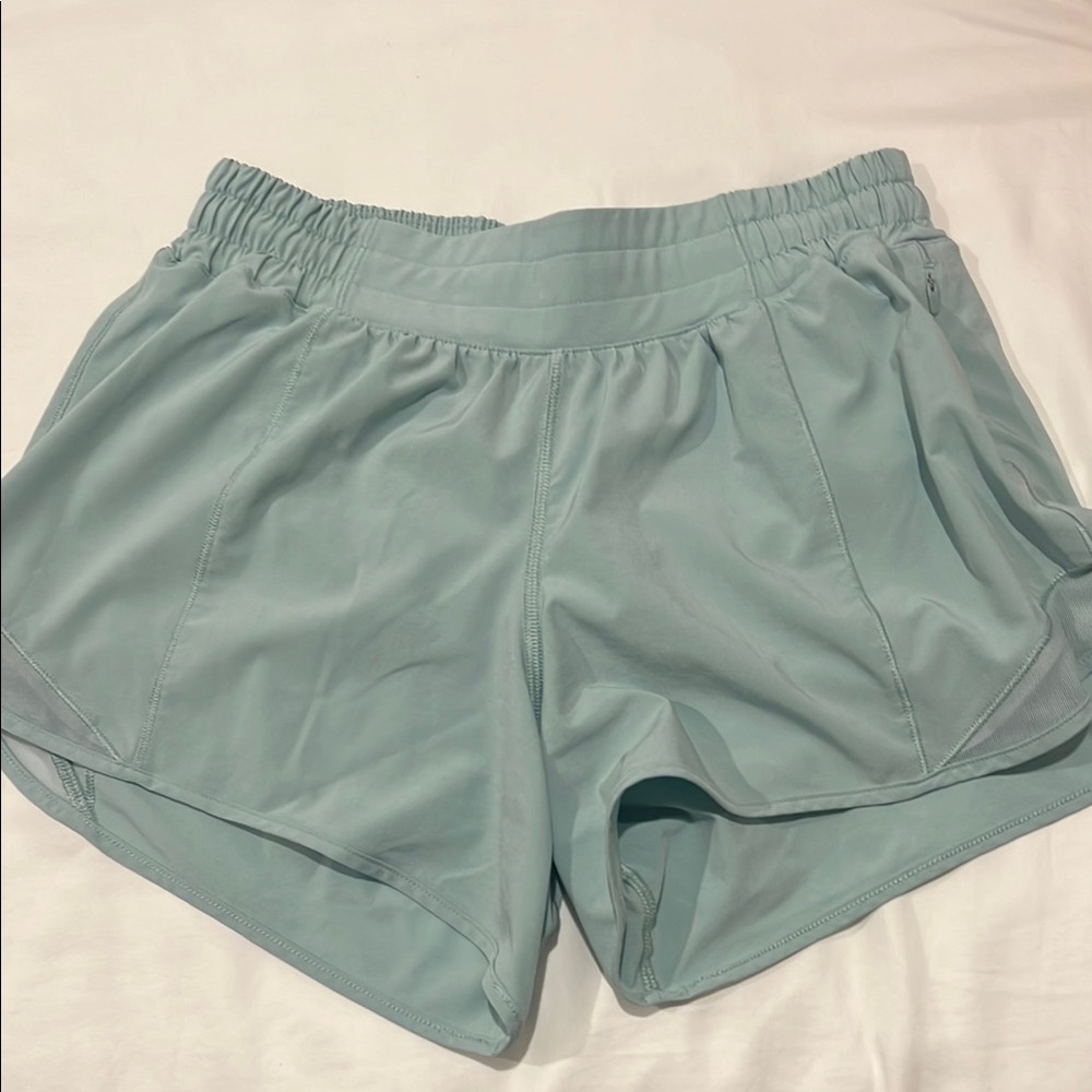 Women's Teal Hotty Hot Lululemon Shorts